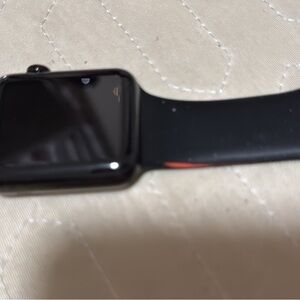 Apple Smartwatch with Black Band
